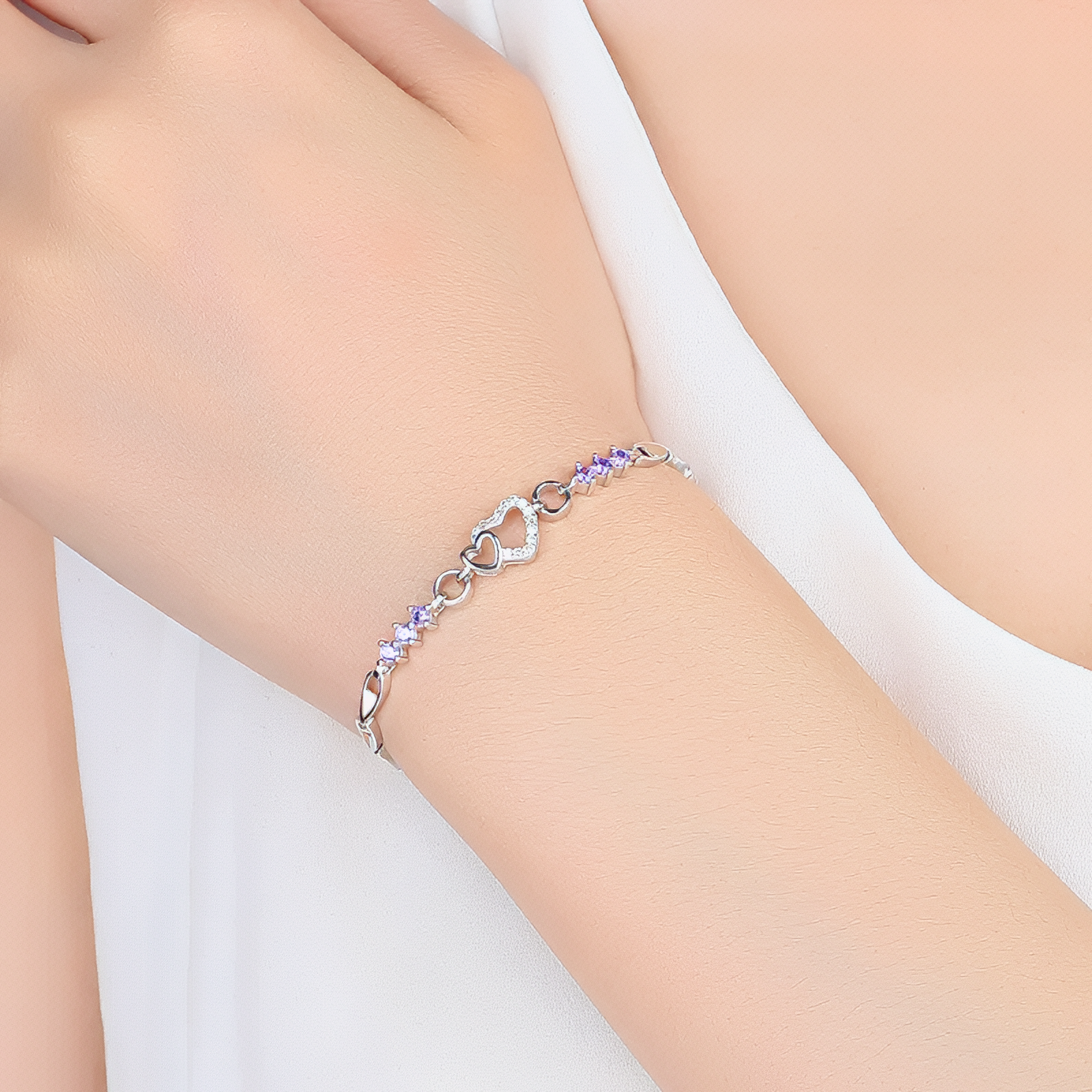 Lilac Kiss Bracelet