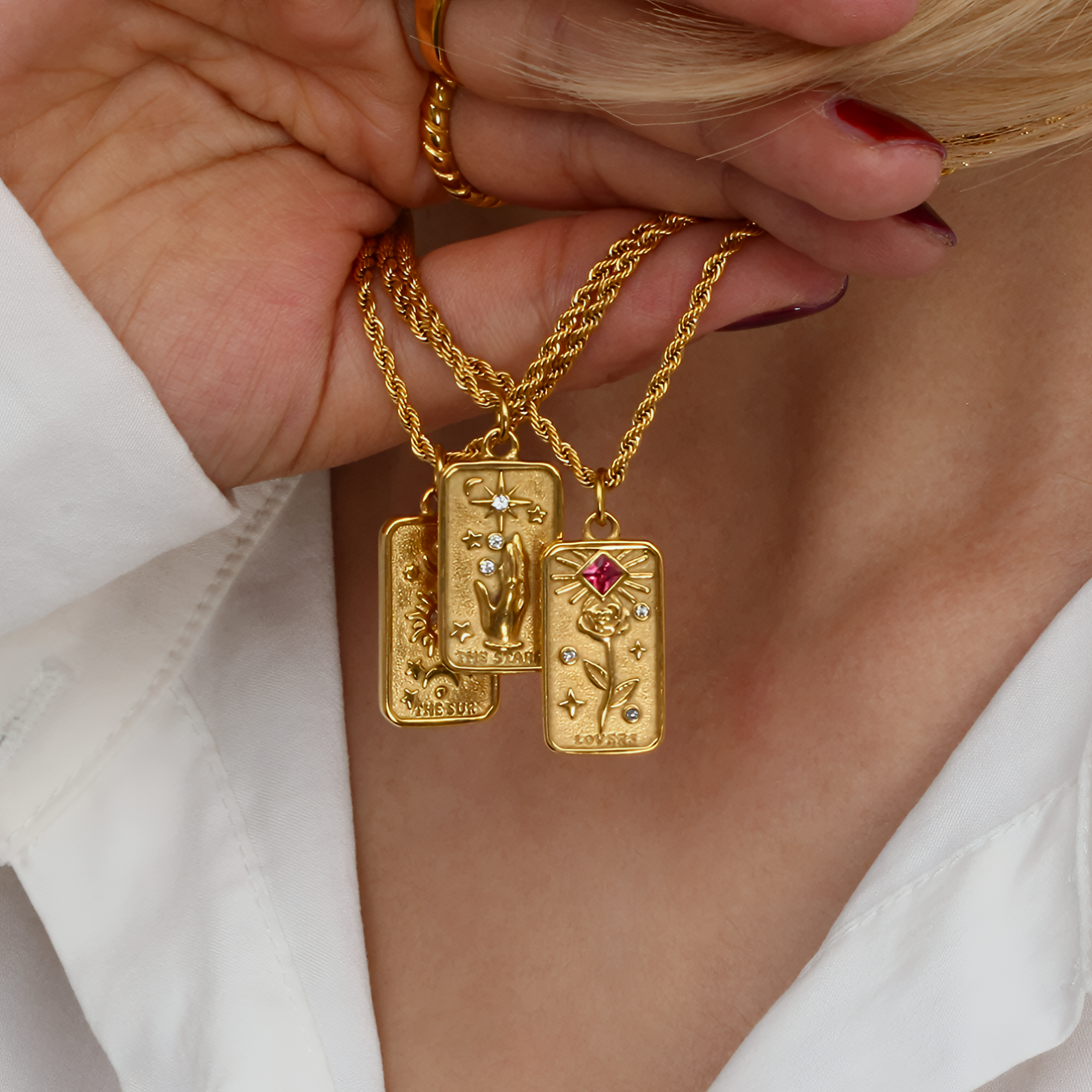 Arcana Card Necklace