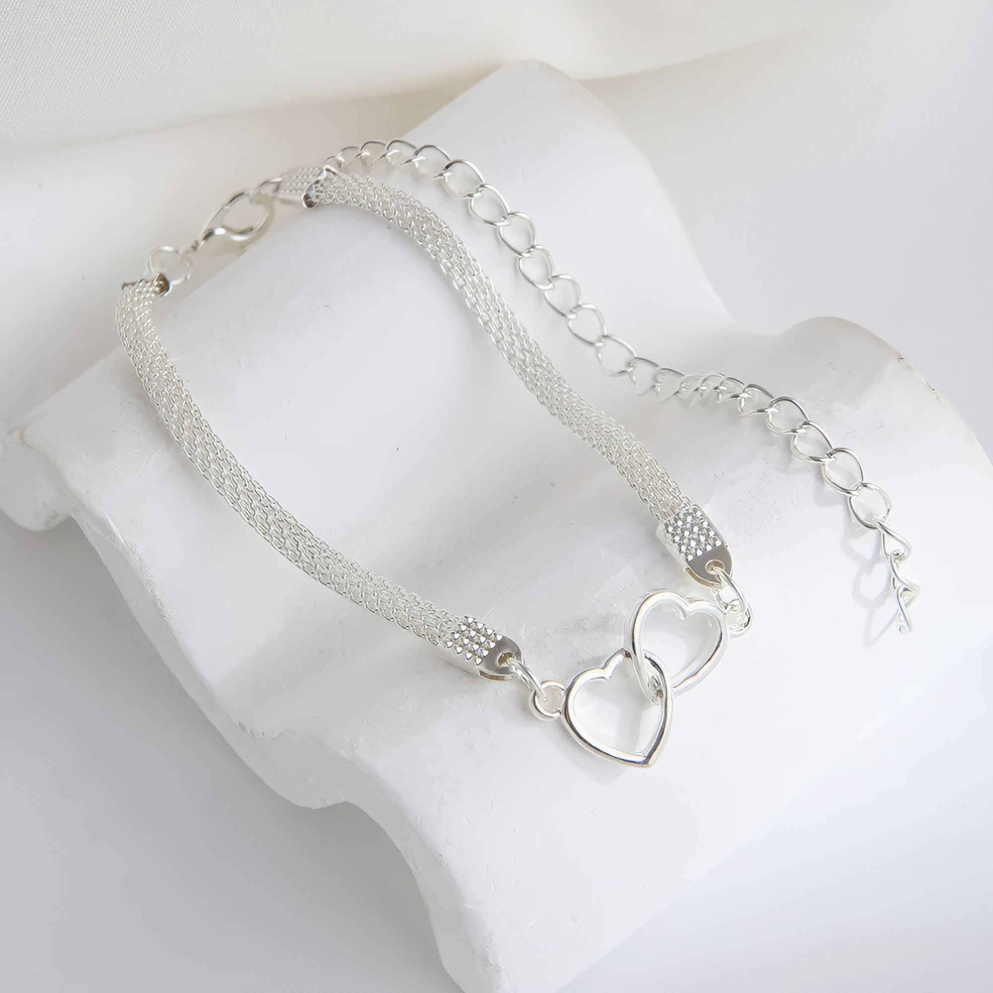 Entwine Heart Anklet