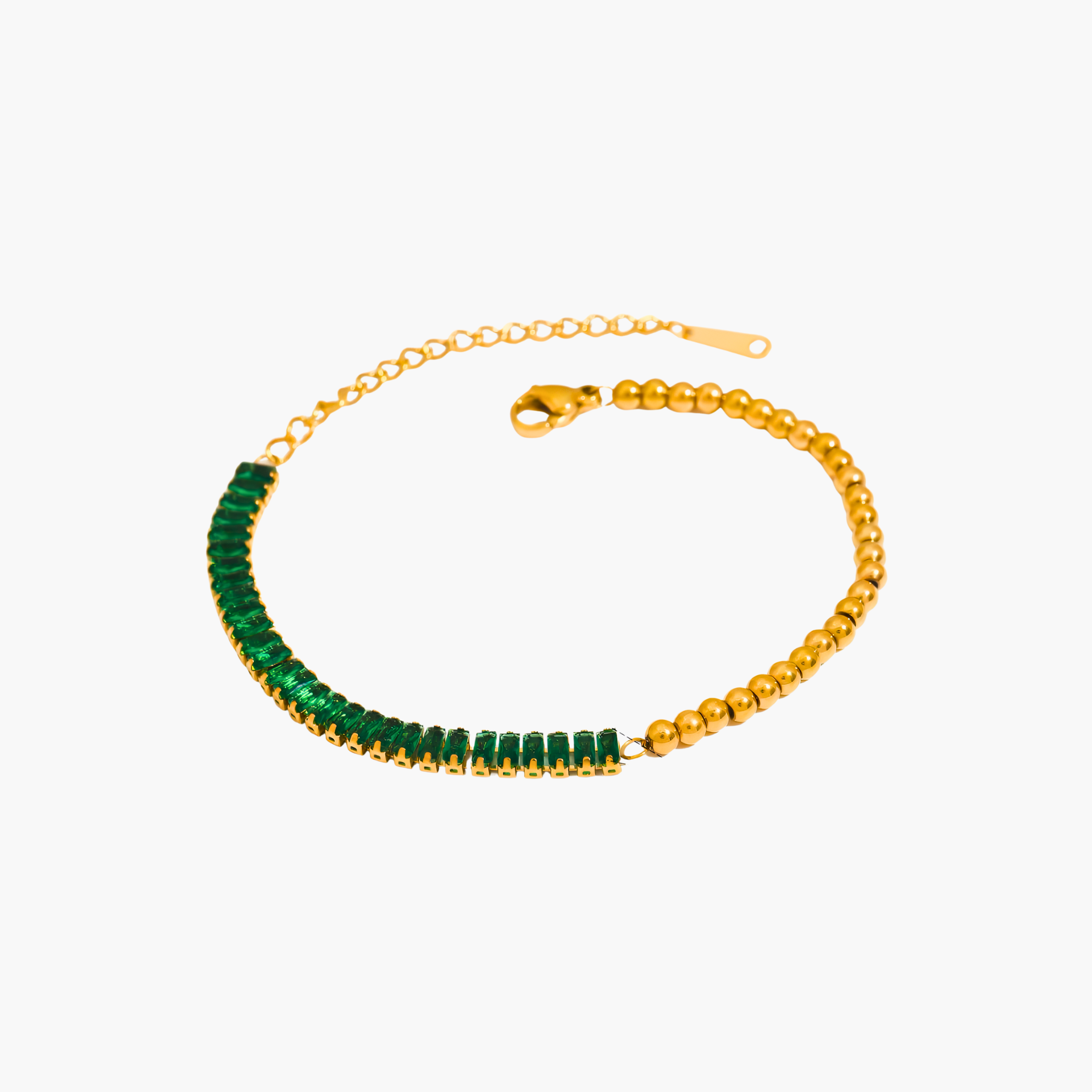 Portofino Green Tennis Bracelet