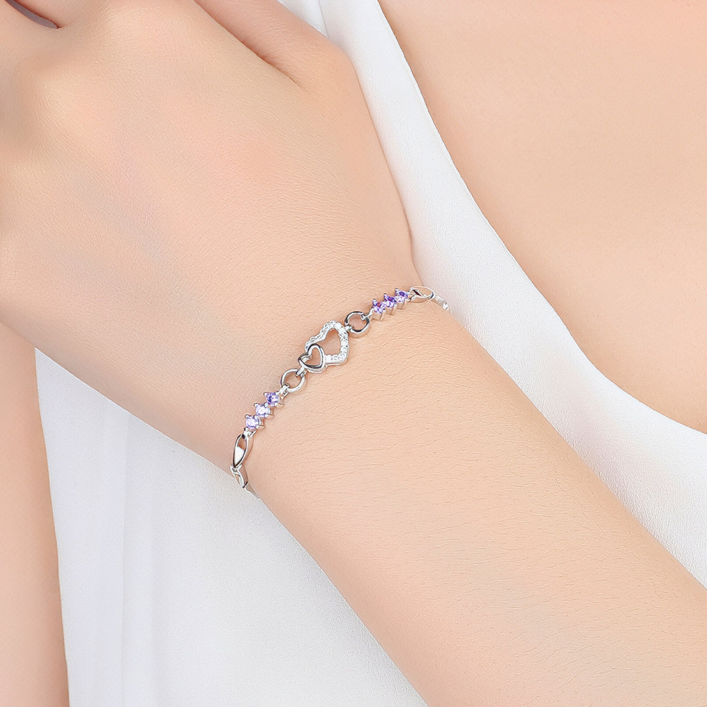 Lilac Kiss Bracelet