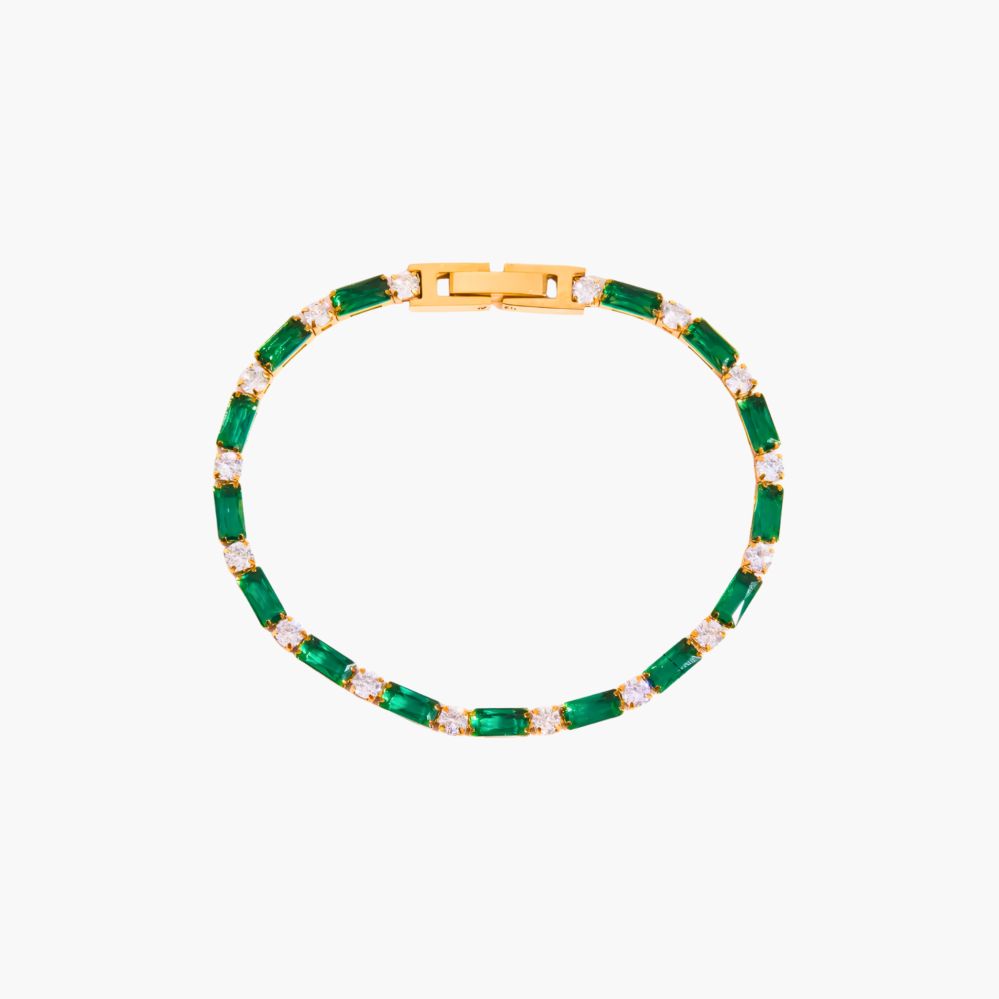 Portofino Green Tennis Bracelet