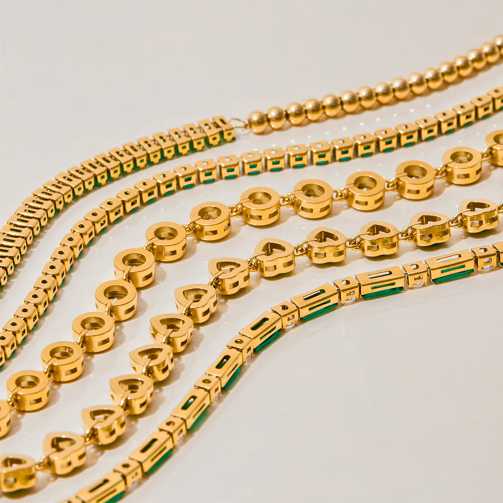 Portofino Green Tennis Bracelet