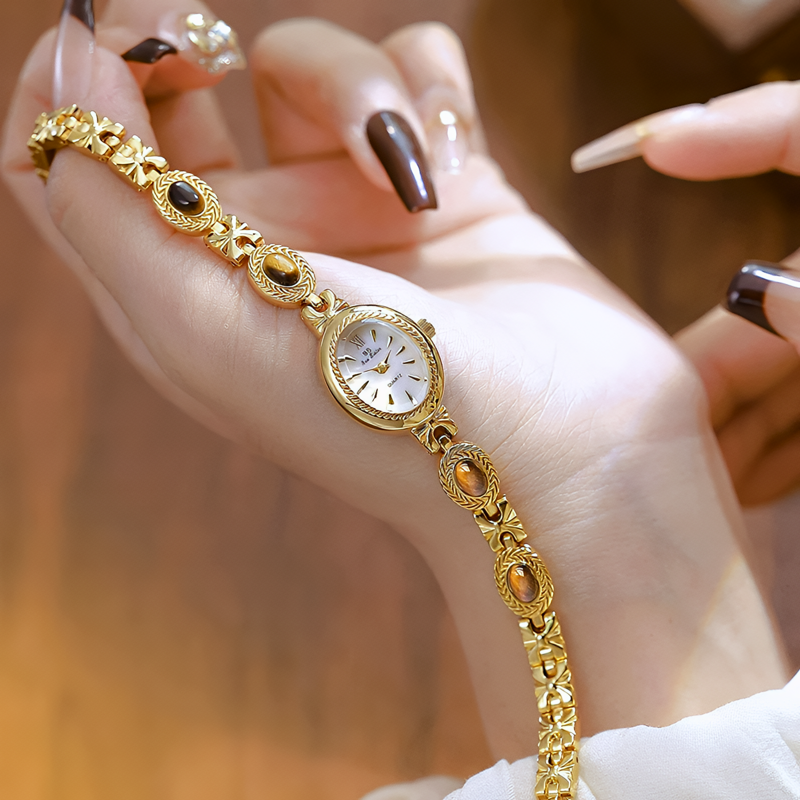 Gem-Link Cabochon Watch