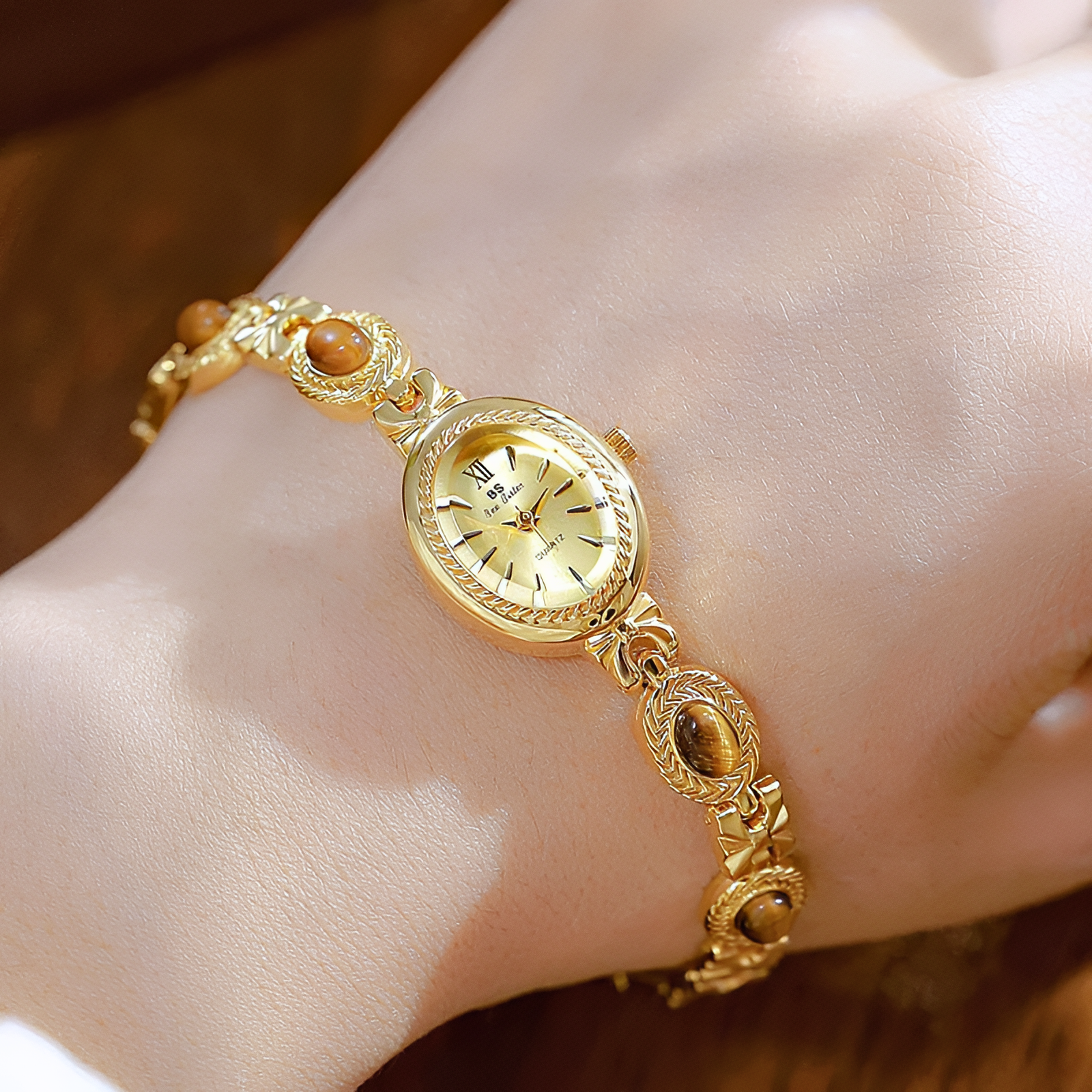 Gem-Link Cabochon Watch