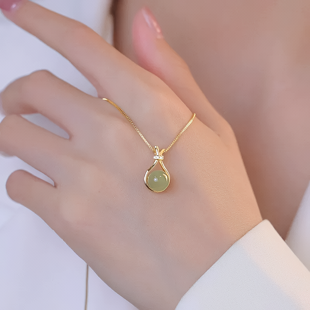 Coronet Drop Pendant Necklace