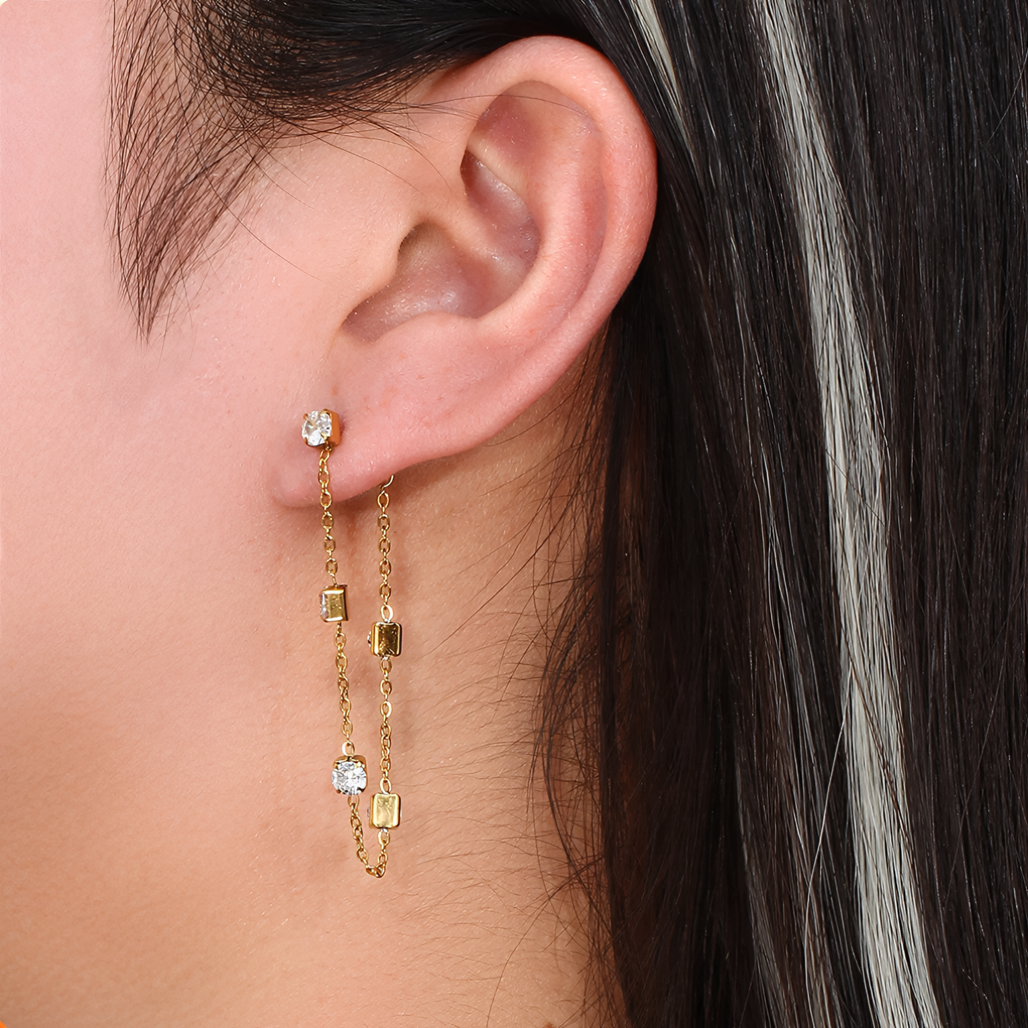 Serein Chain Studs