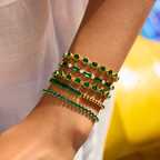 Portofino Green Tennis Bracelet