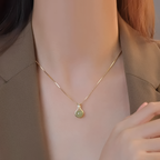 Coronet Drop Pendant Necklace