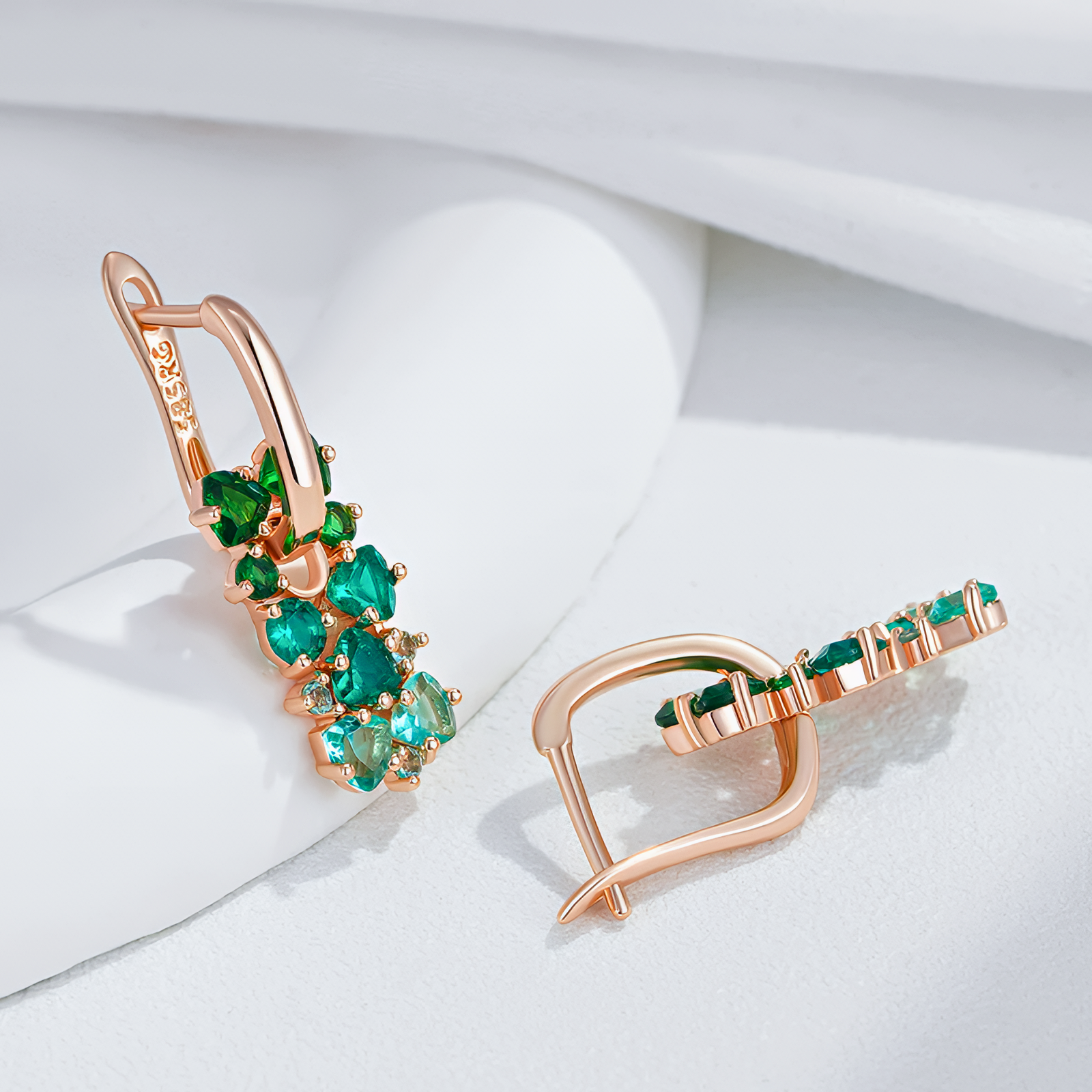 Jardin Cluster Drops (Rose Gold)