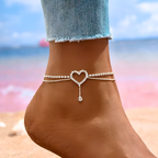 Amour Drop Anklet