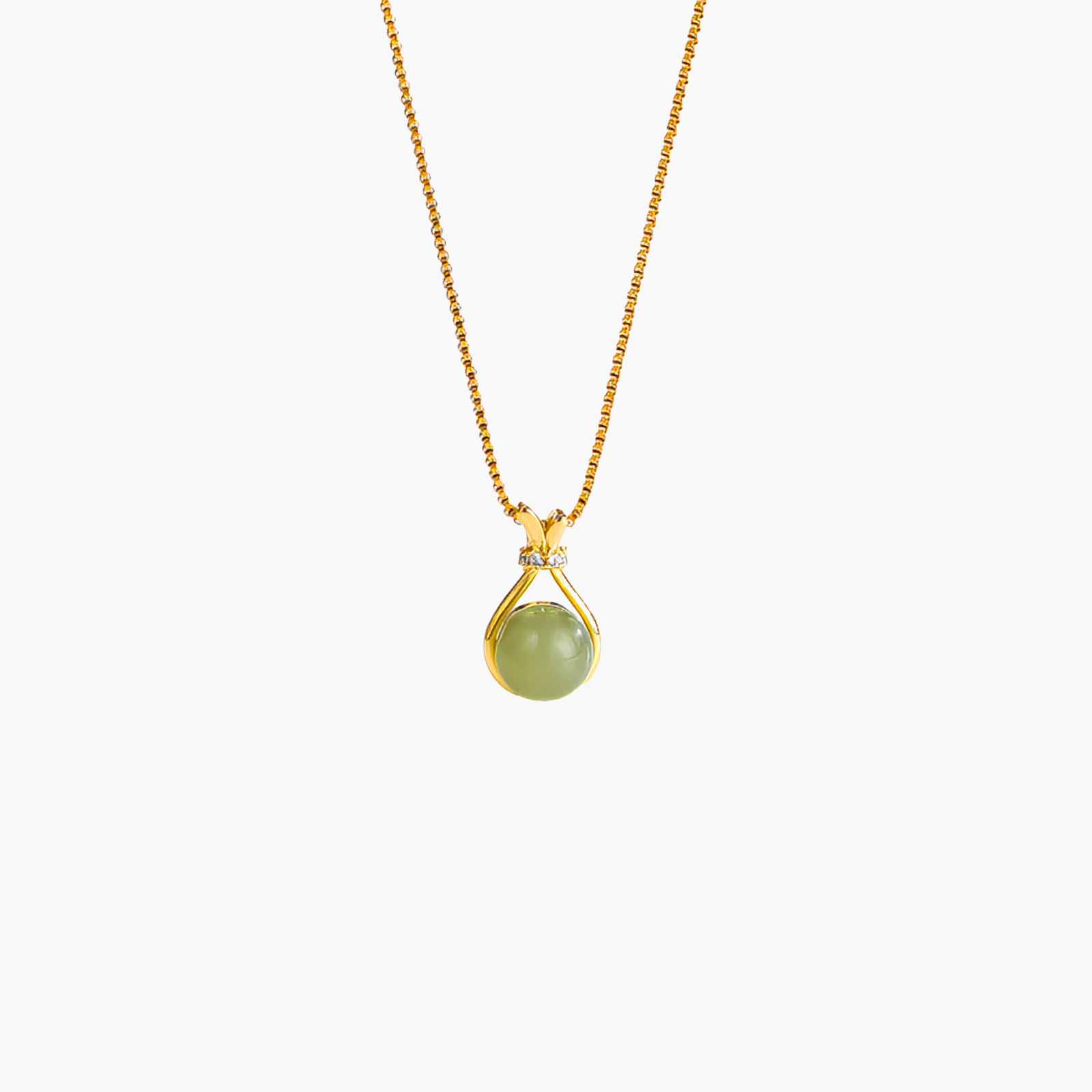 Coronet Drop Pendant Necklace