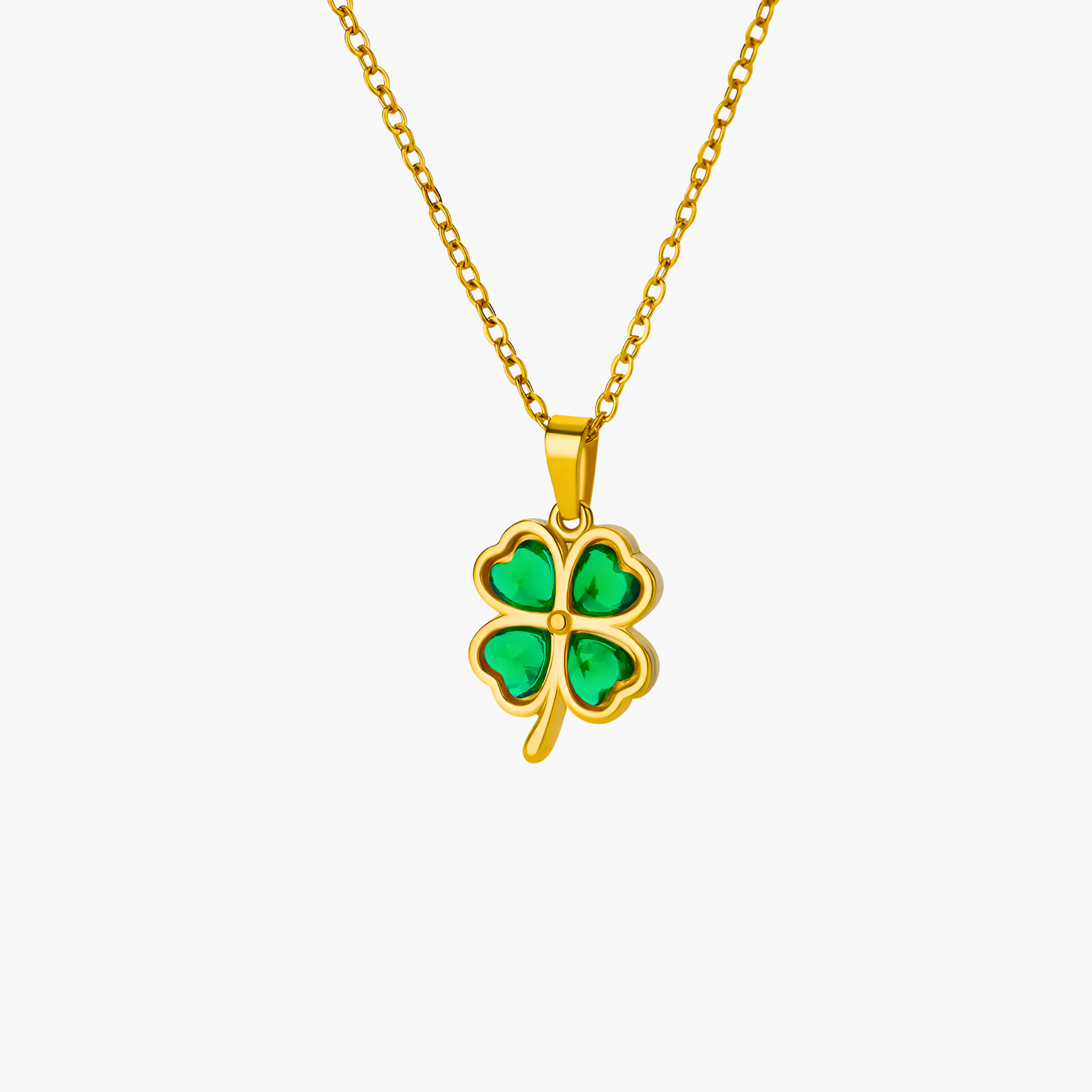 Amulet Clover Pendant Necklace