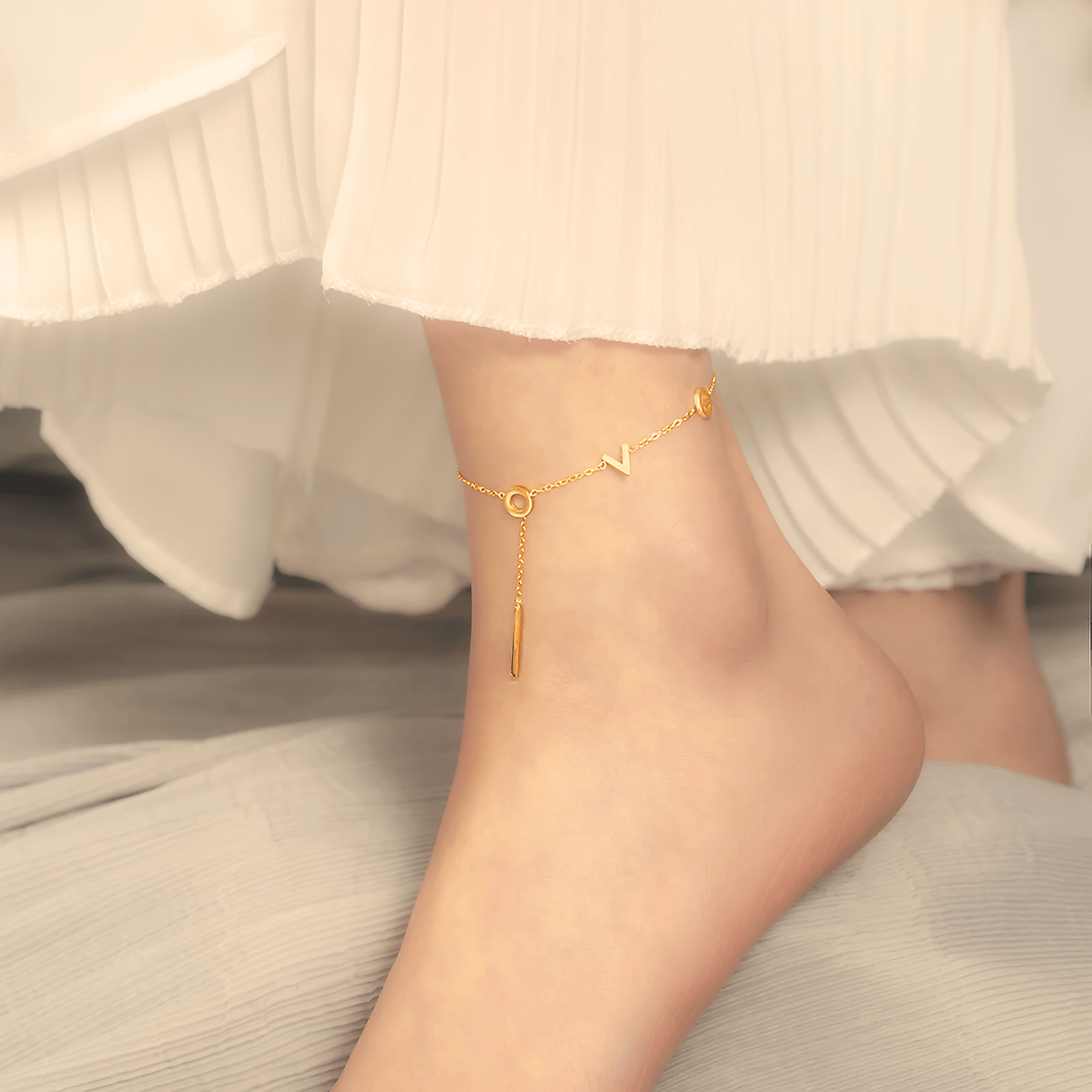 Love Edit Anklet