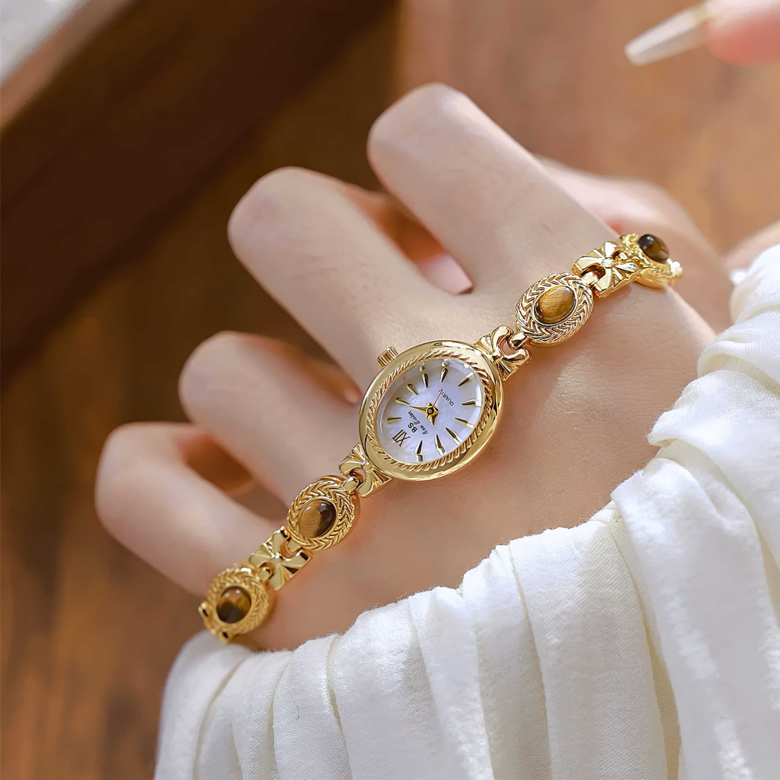 Gem-Link Cabochon Watch