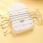 Papillon Charm Anklet Set