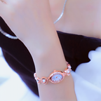 Pearl Link Cabochon Watch