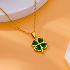 Amulet Clover Pendant Necklace