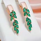 Laurel Drop Earrings (Rose Gold)